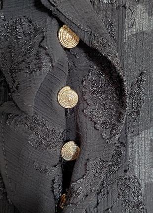 Черная блуза zara 4