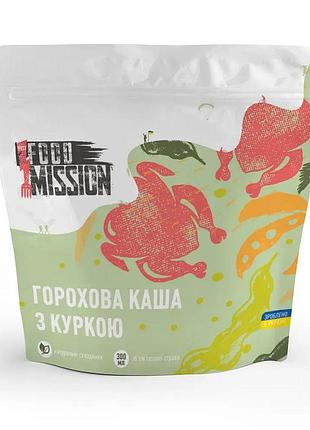 Горохова каша з курячим філе food mission