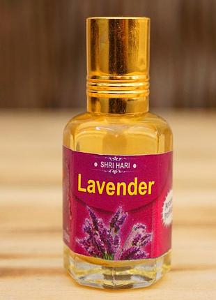 Парфюмерное масло лаванда вриндаван lavender oil 10ml.