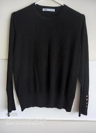 Молодежная кофта zara 83% вискоза