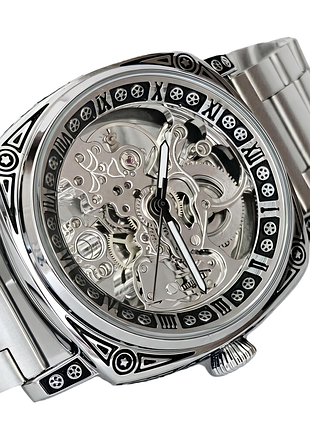 Мужские наручные часы wishdoit baron steel 2 ремешка, минеральное стекло.