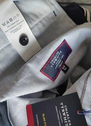 Брюки charles tyrwhitt dark navy 4