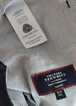Брюки charles tyrwhitt dark navy 3