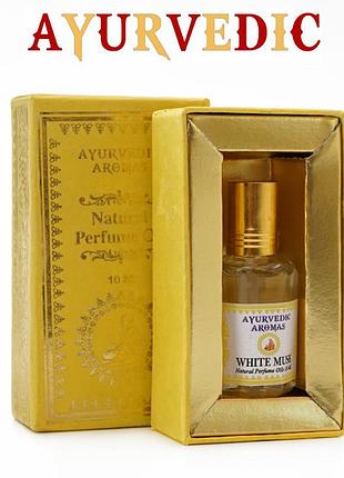 Парфумерна олія білий муск ayurvedic white musk 10ml.