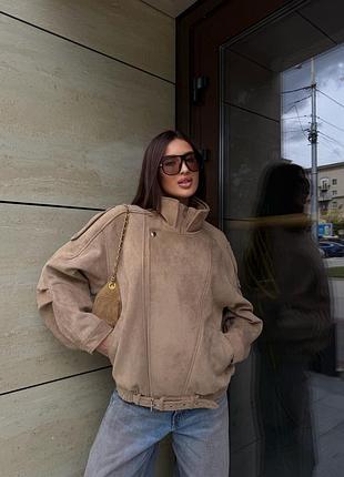 Замшева косуха 🤍 2