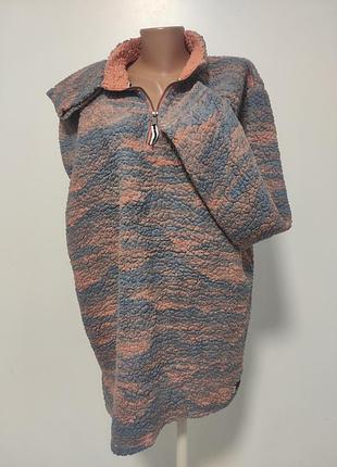Кофта фліс подовжена тедді 60-62р. ог 140-148см