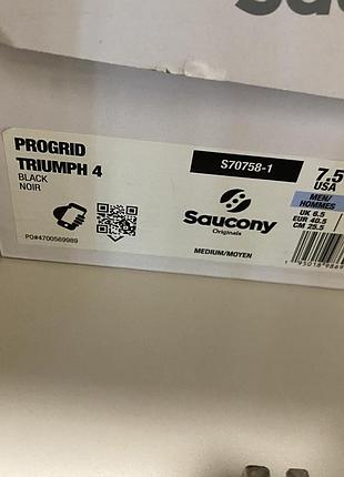 Saucony progrid triumph 4 black 9