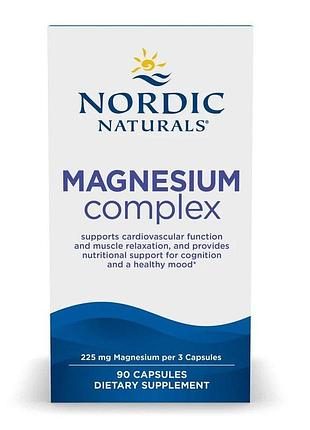 Комплекс магния в трех формах nordic naturals magnesium complex, 90 капсул