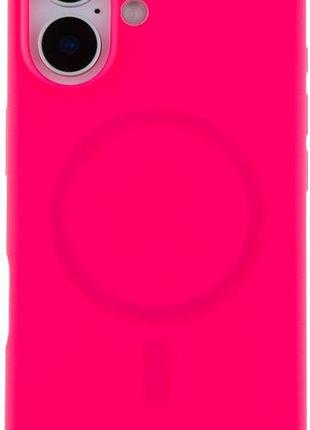 Чохол-накладка bizon для iphone 17 hot рожевий