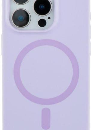 Чохол-накладка bizon для iphone 15 pro max світло-фіолетовий