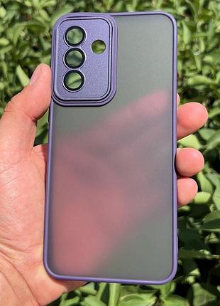 Чохол-накладка case lab nebula захист камери для samsung a50/a30s/a50s фіолетовий