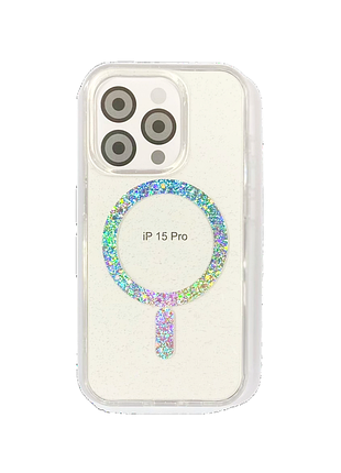 Чохол-накладка case lab shiny color для iphone 14 pro max glitter