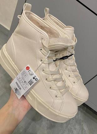Ботіночки на меху pull&bear 3