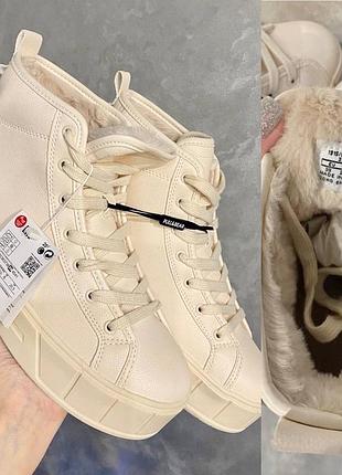 Ботіночки на меху pull&bear 5