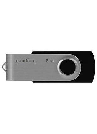 Накопичувач goodram uts2 8gb usb 2.0 (uts2-0080k0r11) чорний