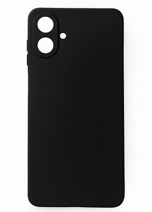 Чохол-накладка case lab android захист камери для samsung a07 чорний