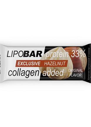 Фундук, lipobar, 50 г, для спортивного раціону.