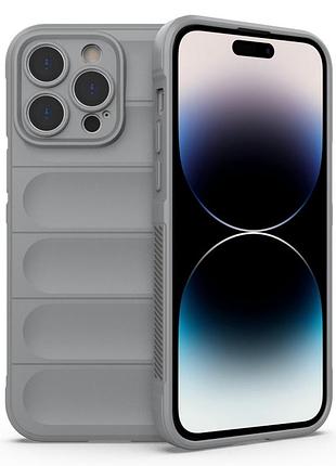 Чохол-накладка cosmic magic shield для apple iphone 16 pro сірий