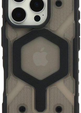 Чохол-накладка bizon для iphone 16 pro matte чорний