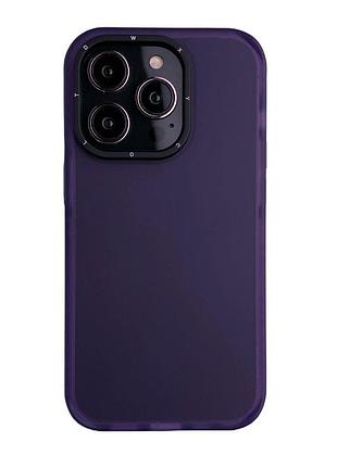 Чохол-накладка case lab frosted для iphone 13 pro фіолетовий (ks000040726)
