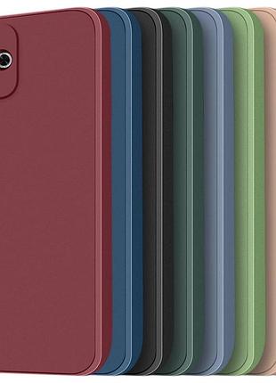 Чохол-накладка bizon android захист камери для xiaomi redmi 13 червоний 2