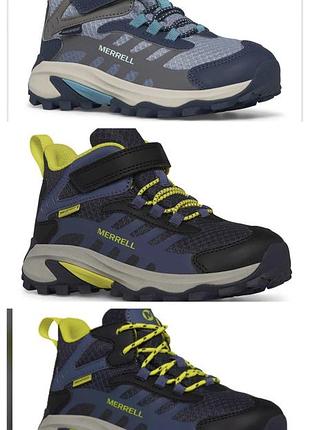 Merrell moab waterproof оригінальні дитячі водонепроникні черевики