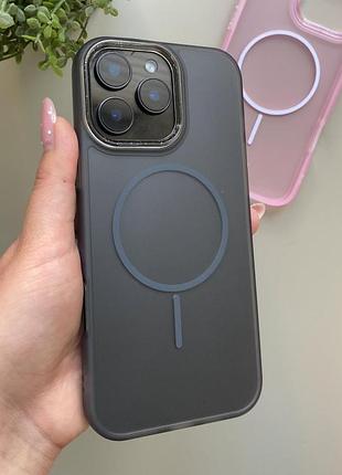 Чохол-накладка case lab new color для iphone 16 чорний