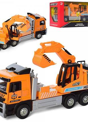 Машинка инерционная auto mir экскаватор as-2402 4205260