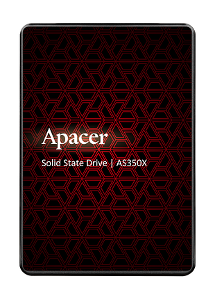 Ssd-накопичувач apacer as350x 1tb sata чорний