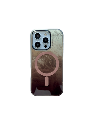 Чохол-накладка case lab gouache для iphone 16 pro коричневий