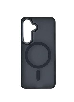Чохол-накладка case lab skin metal для samsung s24 plus чорний