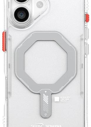 Чохол-накладка skinarma saido (mag-charge) для iphone 17 прозорий