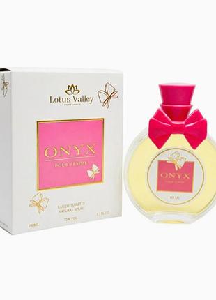 Жіноча туалетна вода lotus valley onyx pour femme