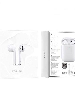 Навушники hoco ew02 true wireless 350 mah білий 3