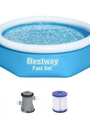 Басейн сімейний bestway 57450 244х61 см 4329092