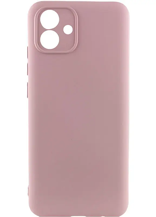 Чохол-накладка bizon android захист камери для samsung a05 4g pink пісочний бежевий 2