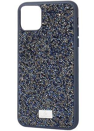 Чохол-накладка bling world rock diamond для iphone 16 pro max сірий