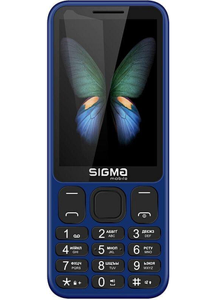 Мобільний телефон sigma mobile x-style 351 lider синій
