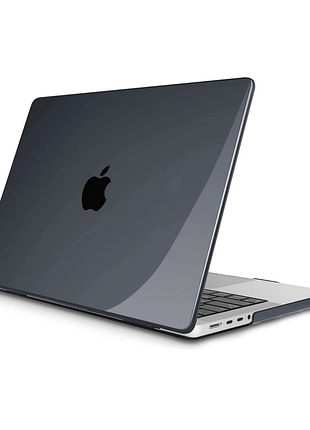 Чохол-накладка crystal macbook air 13.3" (a1466/a1369) чорний