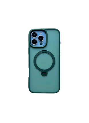 Чохол-накладка case lab ostand для iphone 16 pro темно-зелений