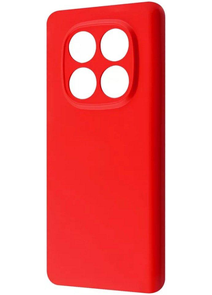 Чохол-накладка silicone case full xiaomi redmi note 14 pro 5g/poco x7 червоний