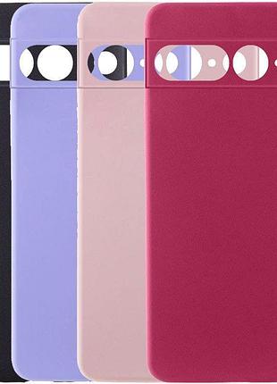 Чохол-накладка bizon soft silicone android захист камери для google pixel темно-синій 2