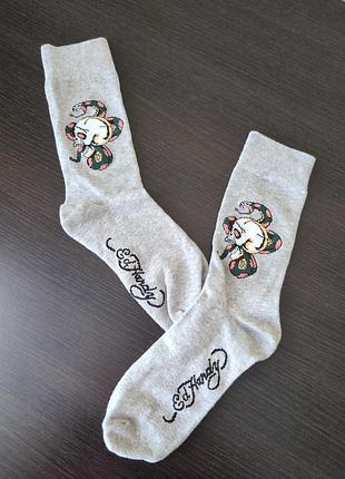 Нові високі шкарпетки  ed hardy