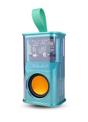 Акустична система колонка bluetooth peterhot a36s aa зелений