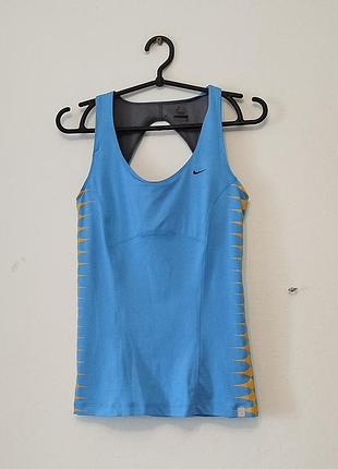 Nike dri fit. спортивна блакитна майка .