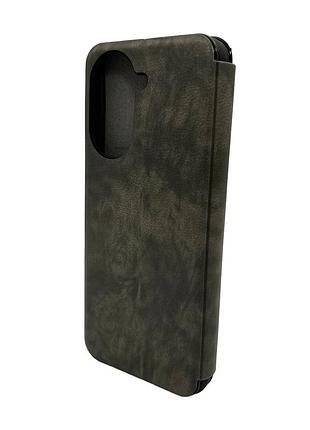 Чохол-книжка book premium leather premium для xiaomi redmi a5 (europe version) сірий