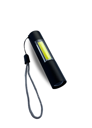 Ліхтарик ручний usb bl-510 акумуляторний чорний