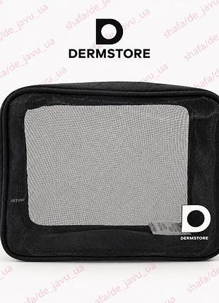 Чорна містка косметичка dermstore