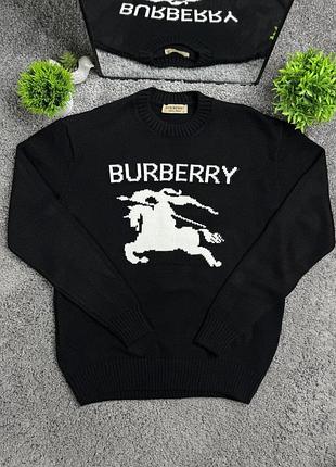 Свитер burberry черный xl