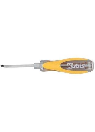 Отвертка ударная шлицевая sl8*200 мм, crv тм kubis